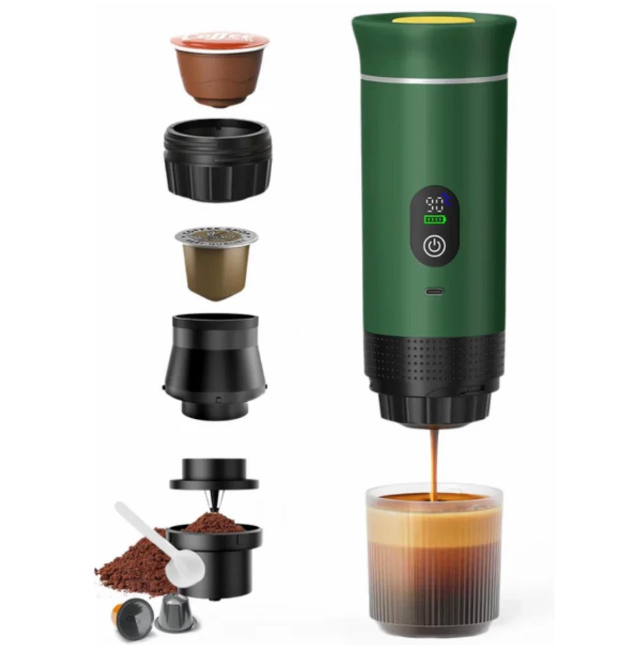 3-in-1 Smart Portable Coffee Maker®